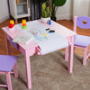 Kids Art Table and 2 Chairs Set