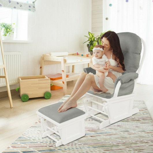 Baby Nursery Relax Rocker Rocking Chair Set