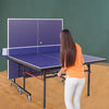 Removable Foldable Net Table Tennis Table with Locking Casters 