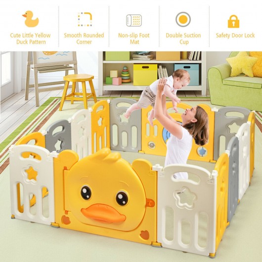 14-Panel Foldable Baby with Sound