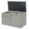 88 Gallon Garden Patio Rattan Storage Container Box