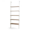 5-Tier Metal Frame Ladder Shelf