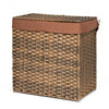 Hand-woven Foldable Rattan Laundry Basket