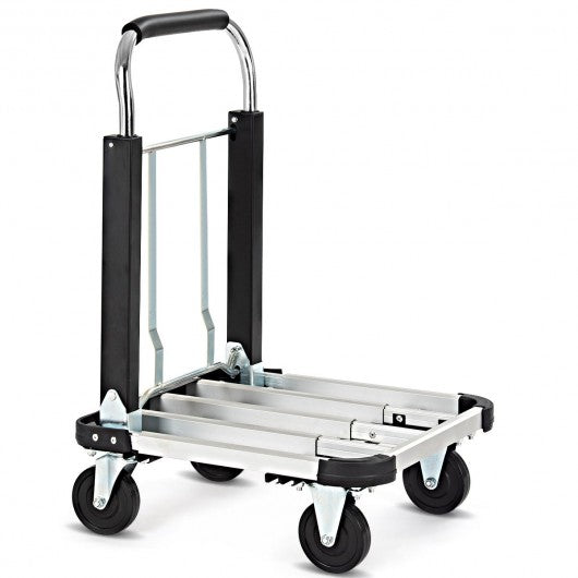 330 LBS Capacity Folding Extendable Hand Platform Truck