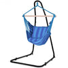 4 Color Deluxe Hammock Rope Chair Porch Yard Tree Hanging Air Swing Outdoor