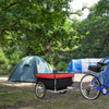 Bike Trailer with Folding Frame and Quick Release Wheels