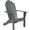 Outdoor Solid Wood Durable Patio Adirondack Chair