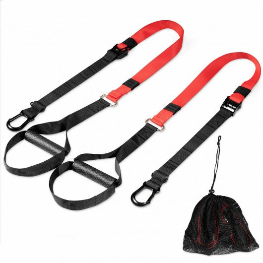 Bodyweight Fitness Resistance Straps Trainer with Adjustable Length