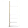 5-Tier Metal Frame Ladder Shelf
