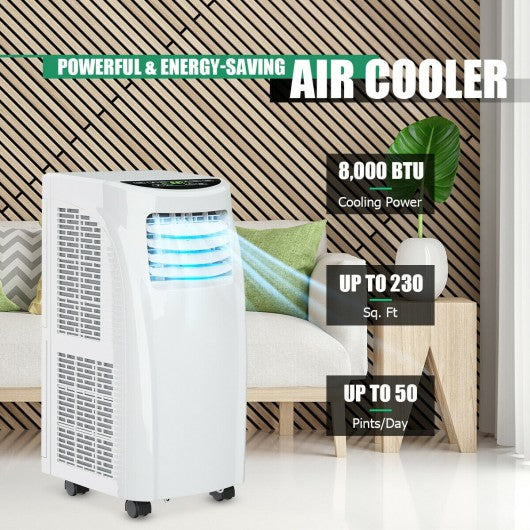 8 000 BTU Portable Air Conditioner & Dehumidifier