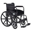 Lightweight Foldable Medical Wheelchair with Footrest