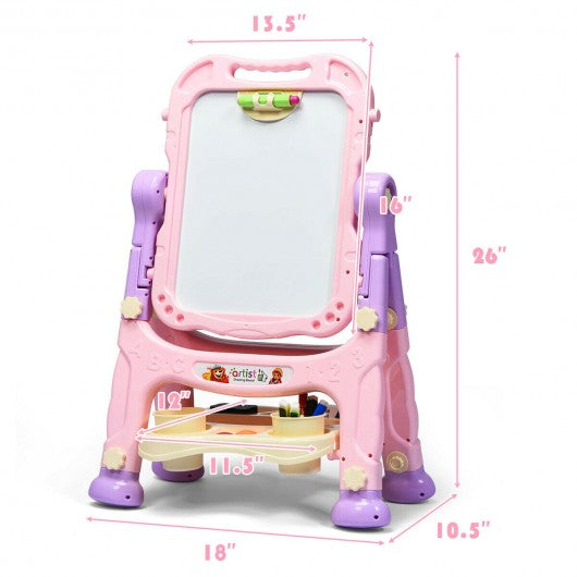 Double Sided Magnetic Drawing Art Easel