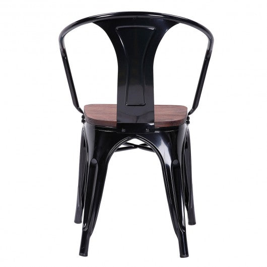 Set of 2 Tolix Style Armchair