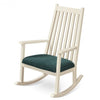 Wood Rocking Chair  with Thick Cushion