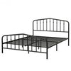 Full Size Metal Bed Frame with Headboard & Footboard