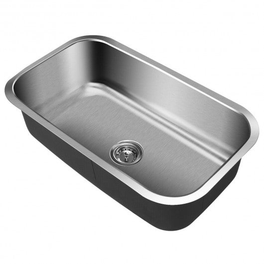 31'' Stainless Steel Single Bowl Kitchen Sink Basin