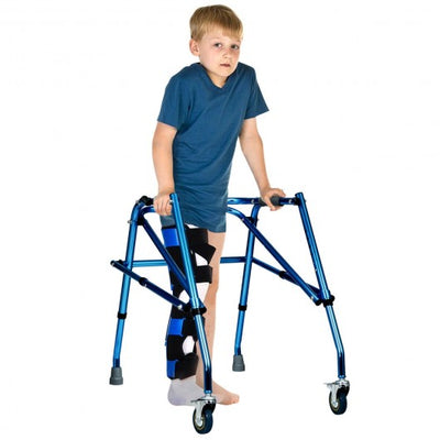 Folding Adjustable Walker Small Aluminum Walker