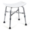 Shower Stool 6 Adjustable Height X-shaped Frame Non-Slip