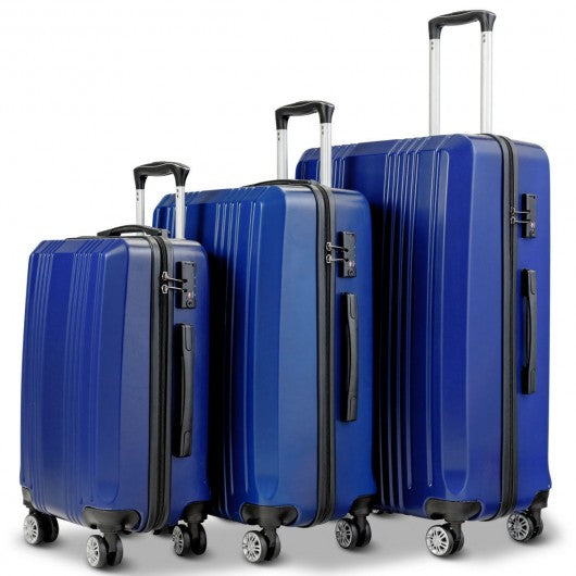 3PC Luggage Set Travel Suitcase with TSA Lock