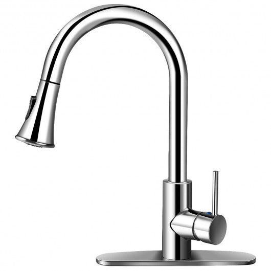 Kitchen Faucet Single Handle Brushed Nickel
