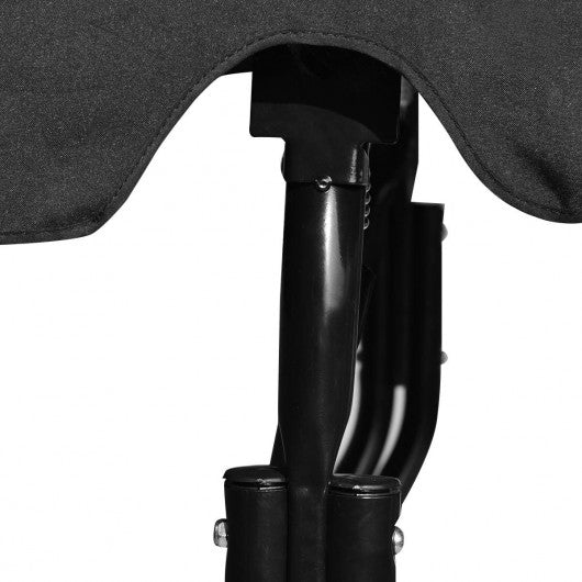 3 Seats Patio Canopy Swing