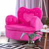 Soft Velvet Armrest Couch Toddler Sofa