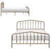 Full Size Metal Bed Frame with Headboard & Footboard