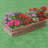Elevated Wooden Garden Planter Box Bed Kit