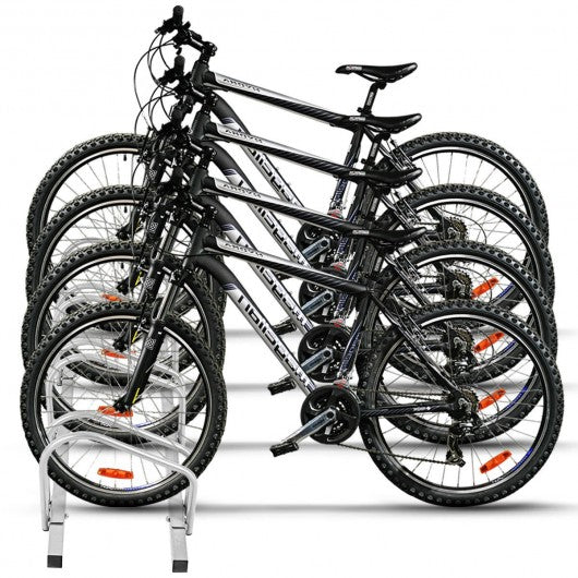 4 Bike Parking Garage Rack Storage Stand