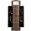 7 Drawers Retro Standing Wood Jewelry Cabinet