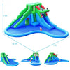 Inflatable Water Park Crocodile Bouncer Dual Slide Climbing Wall