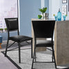 Set of 2 Metal Folding Chair Dining Chairs