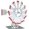 8Ft Tall Windmill Ornamental Wind Wheel