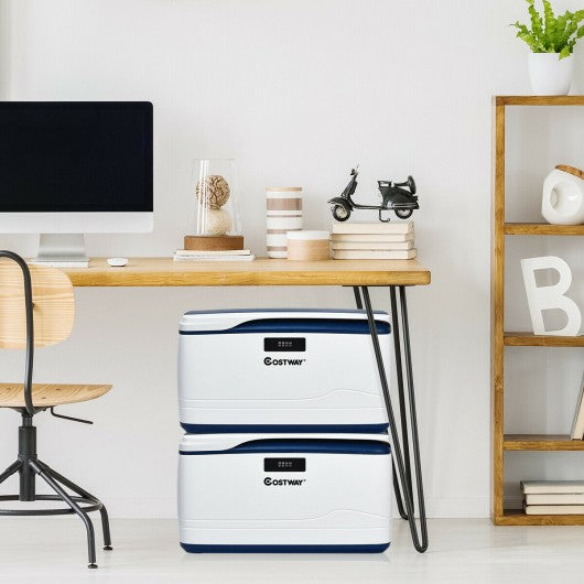 8-Gallon Stackable Locking Storage Container