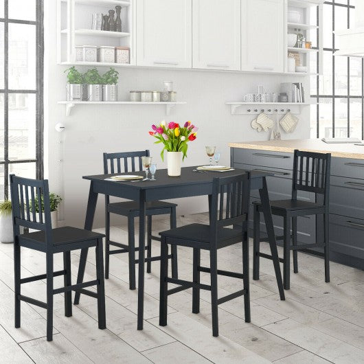 5 Piece Counter Height Dining Set Kitchen Table