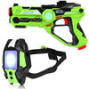 Set of 4 Laser Tag Gun Blasters and Vests