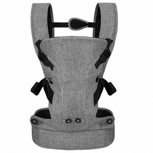 4-in-1 Ergonomic Convertible Baby Carrier with Adjustable Buckles