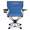 360° Free Rotation Collapsible Portable Swivel Camping Chair