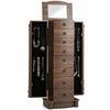 7 Drawers Retro Standing Wood Jewelry Cabinet