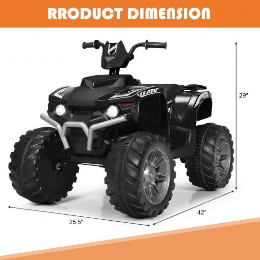12V Kids 4-Wheeler ATV Quad Ride On Car