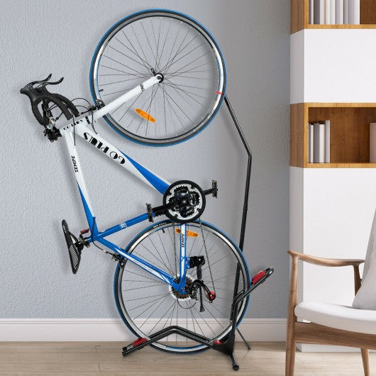 Vertical Horizontal Floor Rack Bike Stand