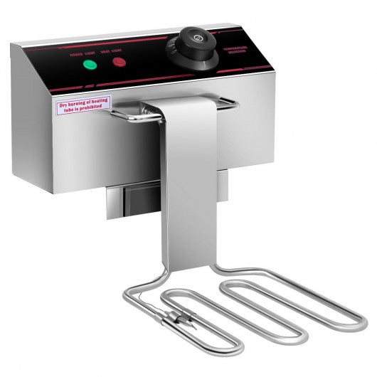 5000W Dual Tank Electric Countertop Deep Fryer