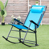 Zero Gravity Folding Rocking Chair Rocker Porch