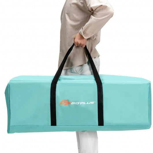 Portable Folding Camping Canopy Chairs w/ Cup Holder