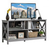 Wooden TV Stand Entertainment Media Center