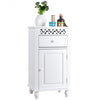 Bathroom Floor Storage Cabinet Organizer with Drawer