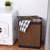 5 pcs Square Bamboo Hamper Laundry Basket Storage Bin