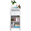 Bathroom Floor Storage Cabinet Organizer with Drawer