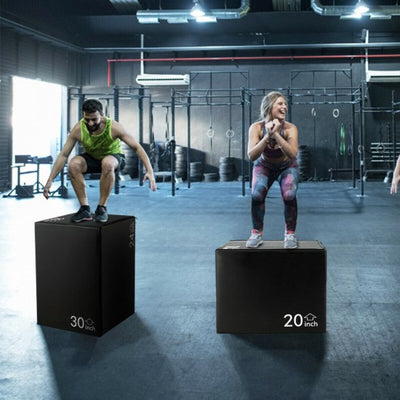 Fitness 3 in 1 Foam Jumping Box Plyometric Box for Jump Training