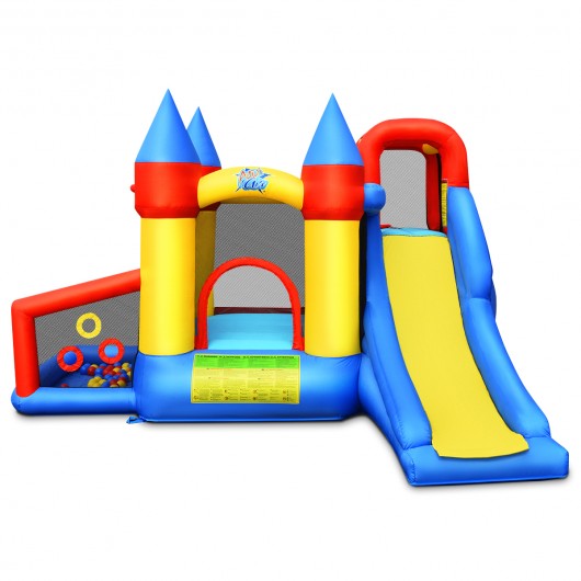 Inflatable Bounce House with Balls & 780W Blower